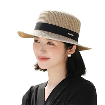 Amazon.co.jp: 【2024年春のNEWスタイル】麦わら帽子レディース